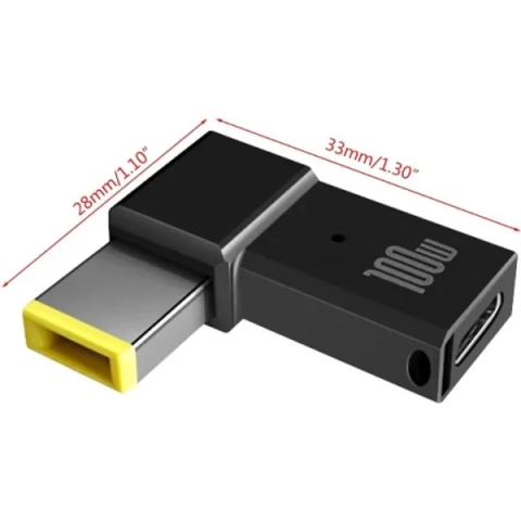 Адаптер Type-C PD 100W на DC для Lenovo ThinkPad