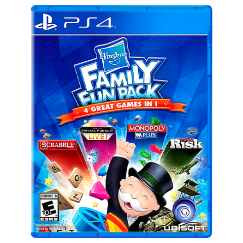 Гра Hasbro Family Fun Pack для PS4 (Blu-ray диск) SUB Б/В