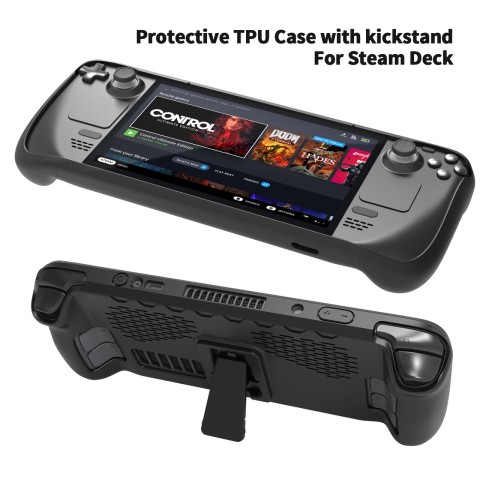 Захисний чохол бампер з підставкою JYS Premium Case для Valve Steam Deck