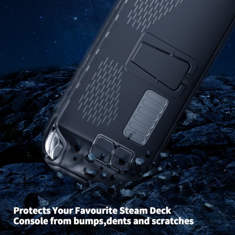 Захисний чохол бампер з підставкою JYS Premium Case для Valve Steam Deck