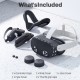 Захисний силіконовий набір чохли / накладки для Oculus Meta Quest 3S Black