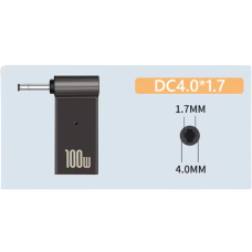 Адаптер Type-C PD 100W 4.0*1.7