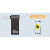 Адаптер Type-C PD 100W 5.5*2.5