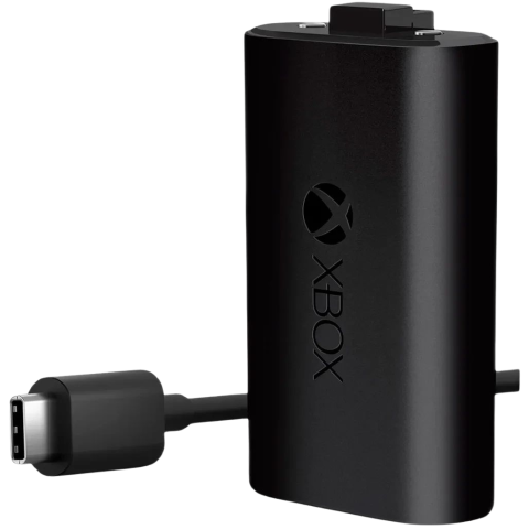 Акумулятор Microsoft Xbox Series Play and Charge Kit + USB-кабель Type-C Black Уцінка