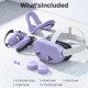 Захисний силіконовий набір чохли / накладки для Oculus Meta Quest 3S Purple