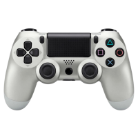Бездротовий геймпад PGX для PlayStation/PC Dualshock 4 V2 Silver