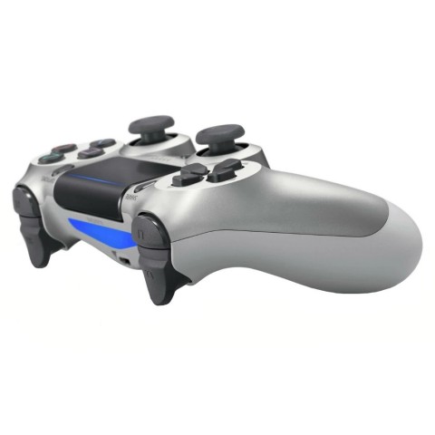 Бездротовий геймпад PGX для PlayStation/PC Dualshock 4 V2 Silver