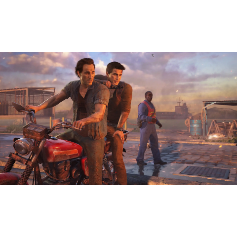 Гра Uncharted 4: A Thief's End для PS4 (Blu-ray диск) RU Б/В