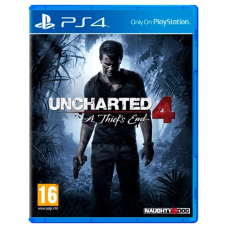 Гра Uncharted 4: A Thief's End для PS4 (Blu-ray диск) RU Б/В