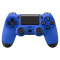 Бездротовий геймпад PGX для PlayStation/PC Dualshock 4 V2 Blue