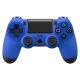 Бездротовий геймпад PGX для PlayStation/PC Dualshock 4 V2 Blue