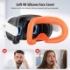 Захисний силіконовий набір чохли / накладки для Oculus Meta Quest 3 Orange