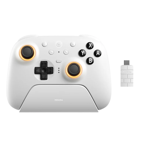 Бездротовий геймпад 8BitDo Ultimate 2 Bluetooth Controller White