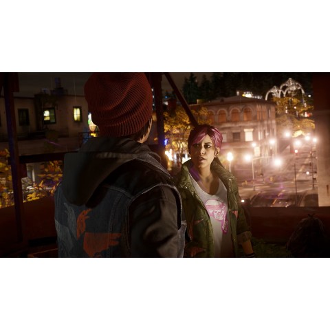 Гра inFamous: Second Son для PS4 (Blu-ray диск) EU Б/В