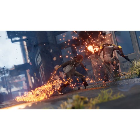 Гра inFamous: Second Son для PS4 (Blu-ray диск) EU Б/В