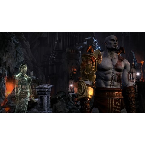 Гра God of War III Remastered для PS4 (Blu-ray диск) RU Б/В