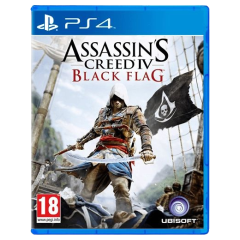 Гра Assassin's Creed IV: Black Flag для PS4 (Blu-ray диск) RU Б/В