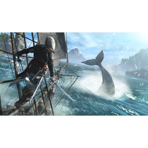 Гра Assassin's Creed IV: Black Flag для PS4 (Blu-ray диск) RU Б/В