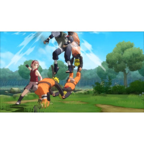 Гра Naruto Shippuden: Ultimate Ninja Storm Trilogy для PS4 (Blu-ray диск) EU Б/В