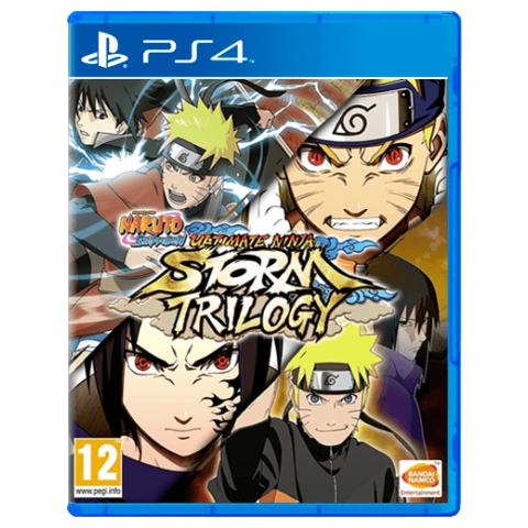 Гра Naruto Shippuden: Ultimate Ninja Storm Trilogy для PS4 (Blu-ray диск) EU Б/В